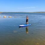 Paddleboarding at Keyhaven, Hurst, Milford on Sea